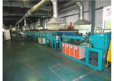 cadena de producción de goma de la manguera 83KW goma de silicona que cura proceso con la máquina de la tracción