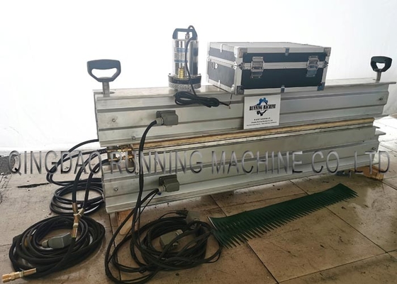 Máquina común de goma de vulcanización caliente de la banda transportadora de la prensa de la refrigeración por agua el 1.5m