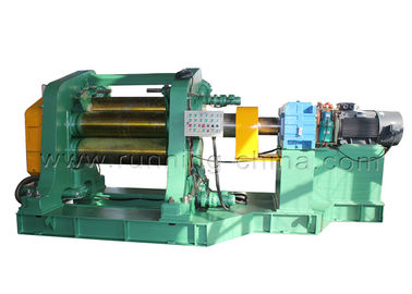 máquina del calendario del rollo de la lona tres del paño de la materia textil con control del PLC