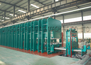 Control de vulcanización de goma del PLC de la máquina de la prensa de la calefacción eléctrica