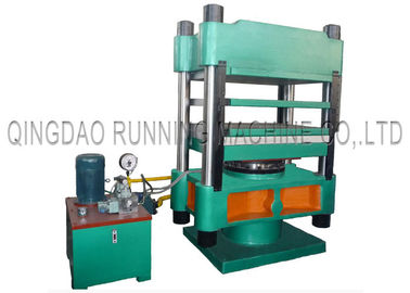La máquina de vulcanización de goma 2 de la prensa del tipo de columna 100T acoda el vulcanizador del caucho del control manual