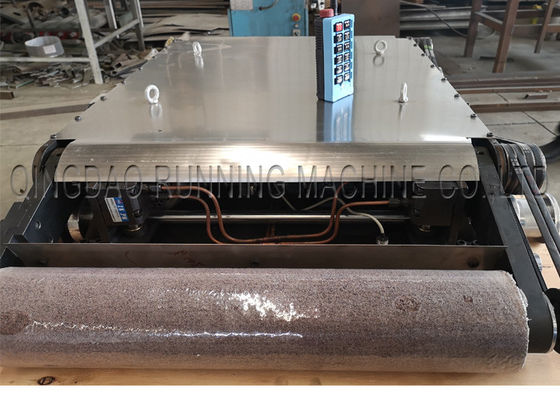 Prensa portátil de vulcanización de la banda transportadora de la máquina pulidora de platina caliente